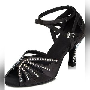 Womens TT dancewear Ballroom Dance Heels